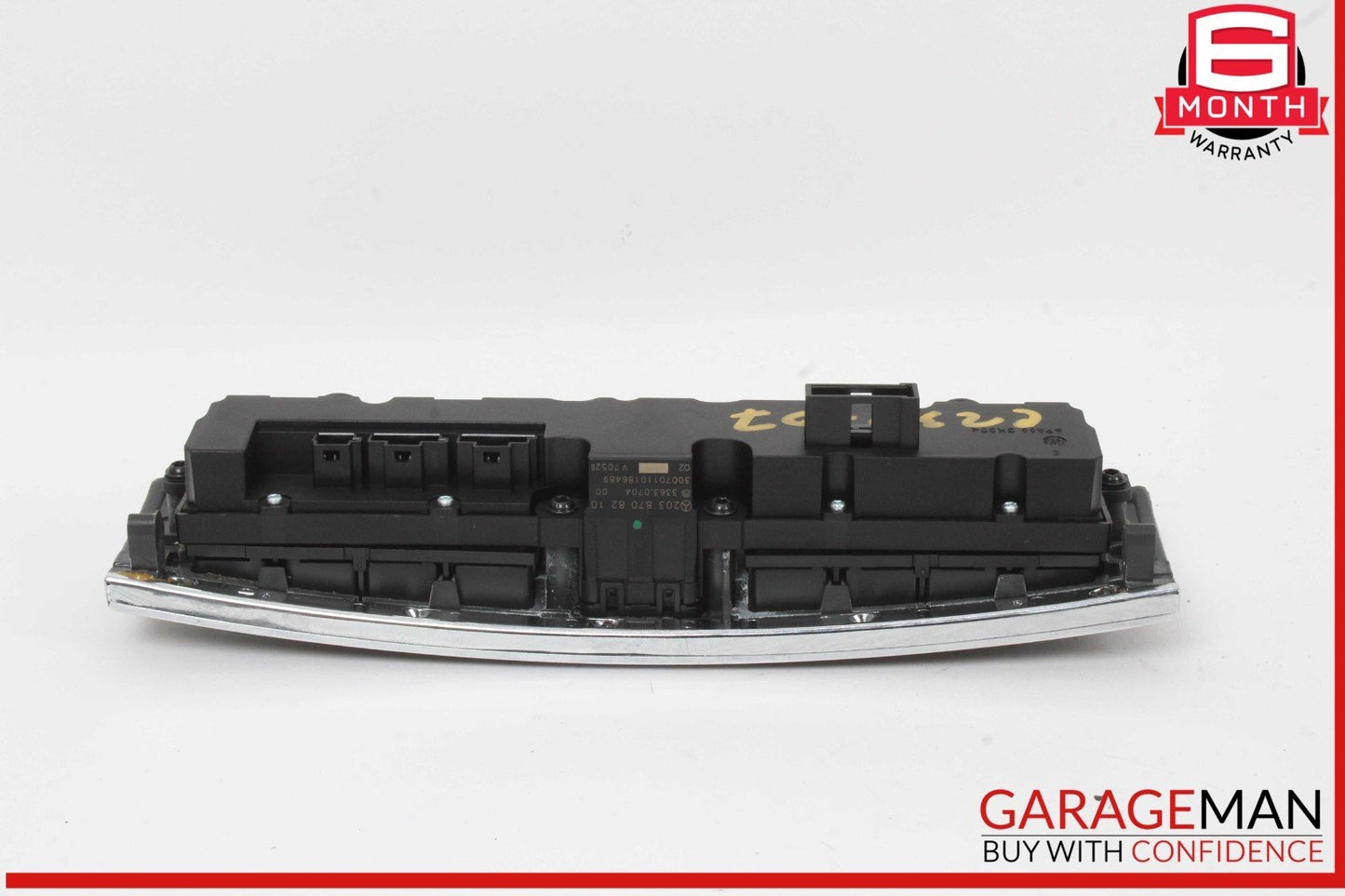 05-07 Mercedes W203 C230 Dashboard Dash Control Switch Panel Trim Wood OEM