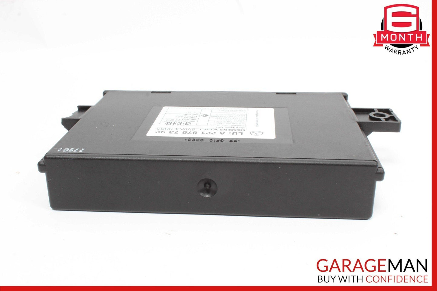 07-13 Mercedes W221 S550 S600 Door Keyless Go Control Module 2218707392 OEM