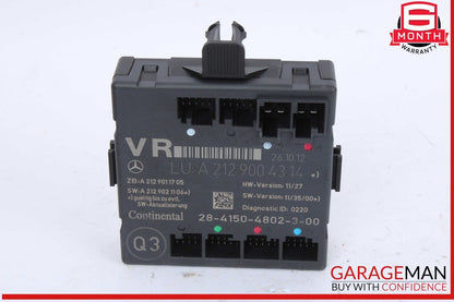 08-18 Mercedes W204 C250 CGI Front Right Side Door Control Module OEM