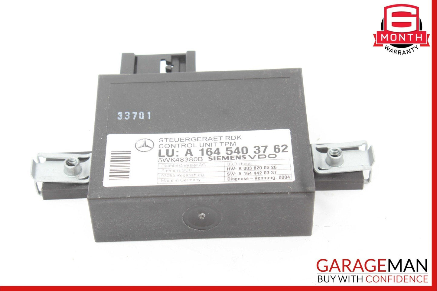 06-09 Mercedes W211 E350 GL450 ML350 Tire Pressure Control Module 1645403762 OEM