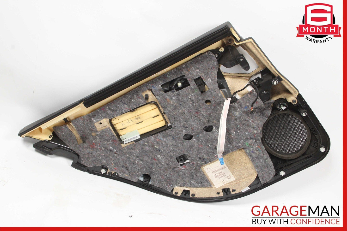 07-09 Mercedes W211 E350 Rear Right Interior Door Panel Trim Cover Anthracite