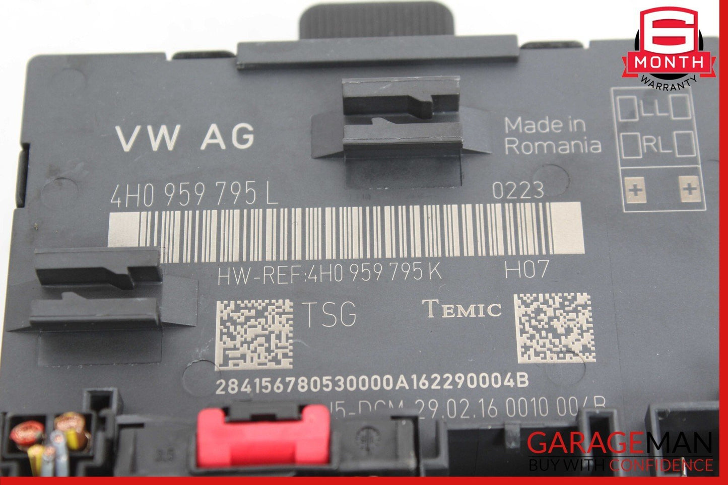 11-18 Porsche Panamera Rear Left / Right Side Door Control Module Unit OEM