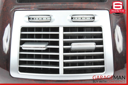 07-13 Mercedes W221 S350 S600 Rear Center Console A/C Air Vent Grille Trim Assy