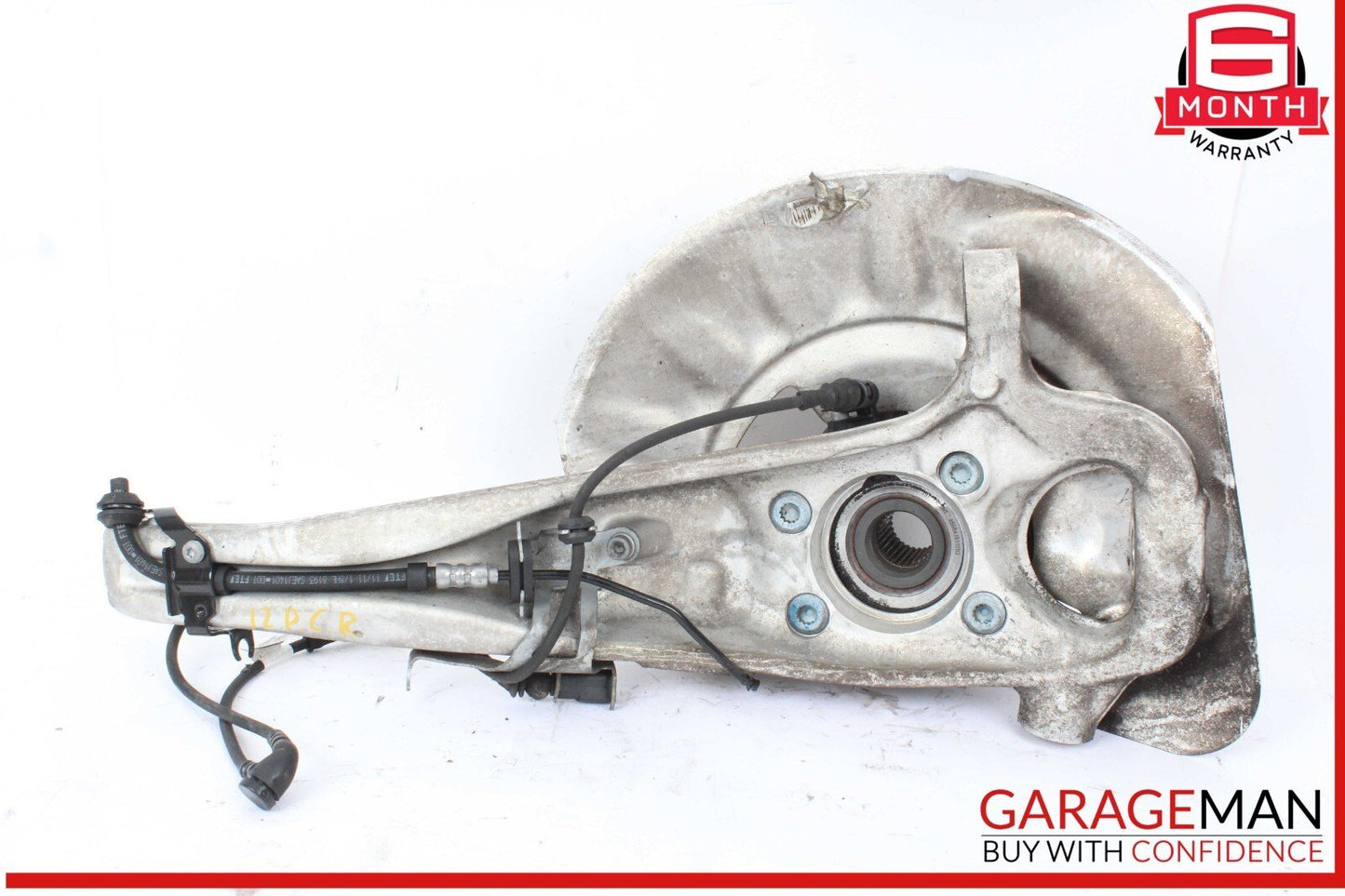 11-18 Porsche Cayenne S 958 Front Right Spindle Knuckle Hub Bearing OEM