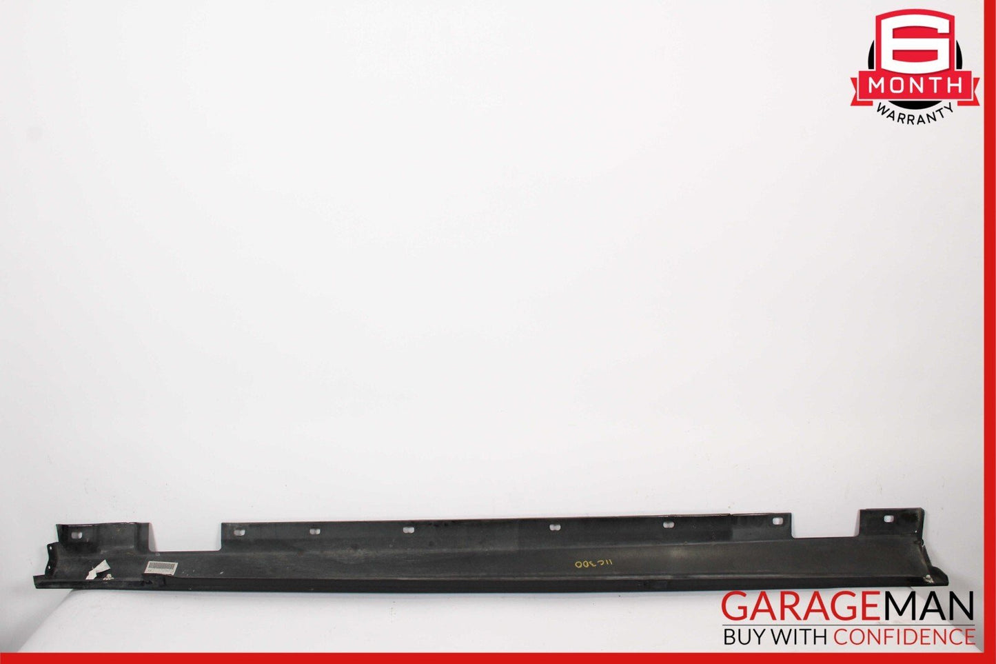 08-14 Mercedes W204 C300 Base Left Rocker Panel Side Skirt Molding Cover Black