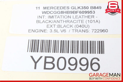 08-17 Mercedes X204 GLK350 C250 Center Console Ashtray Ash Tray Rear Black OEM