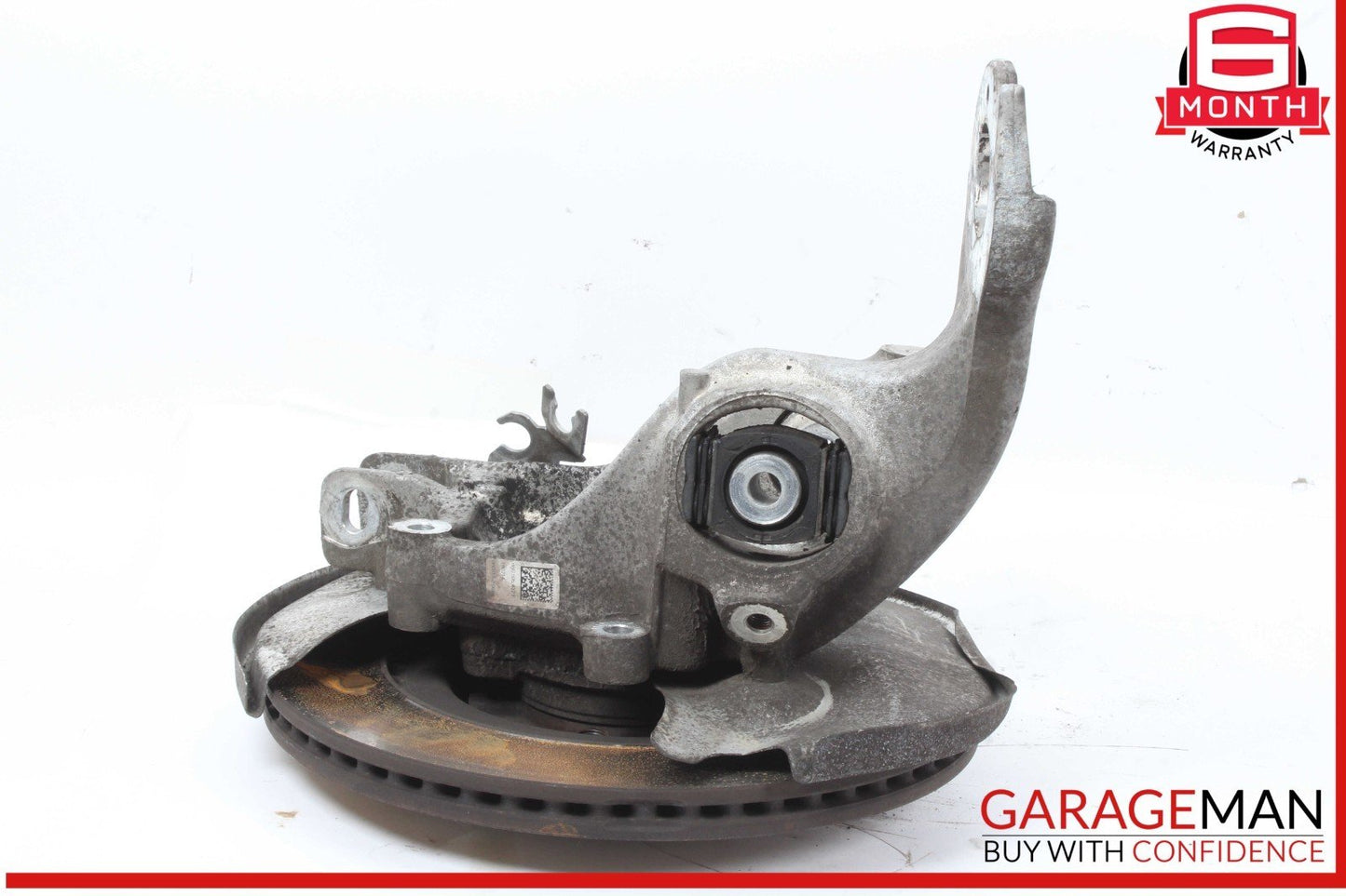 09-18 Audi SQ5 A6 A7 Rear Right Wheel Spindle Knuckle Hub Bearing Brake Rotor