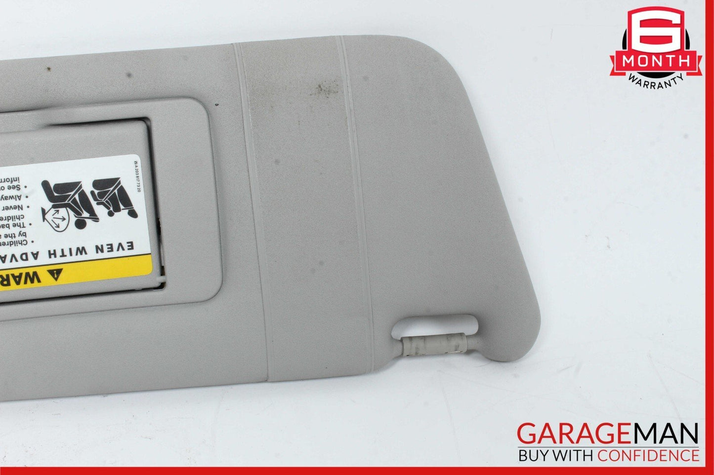01-07 Mercedes W203 C230 Front Right Side Sun Visor Sun Shade Sunshade Grey OEM