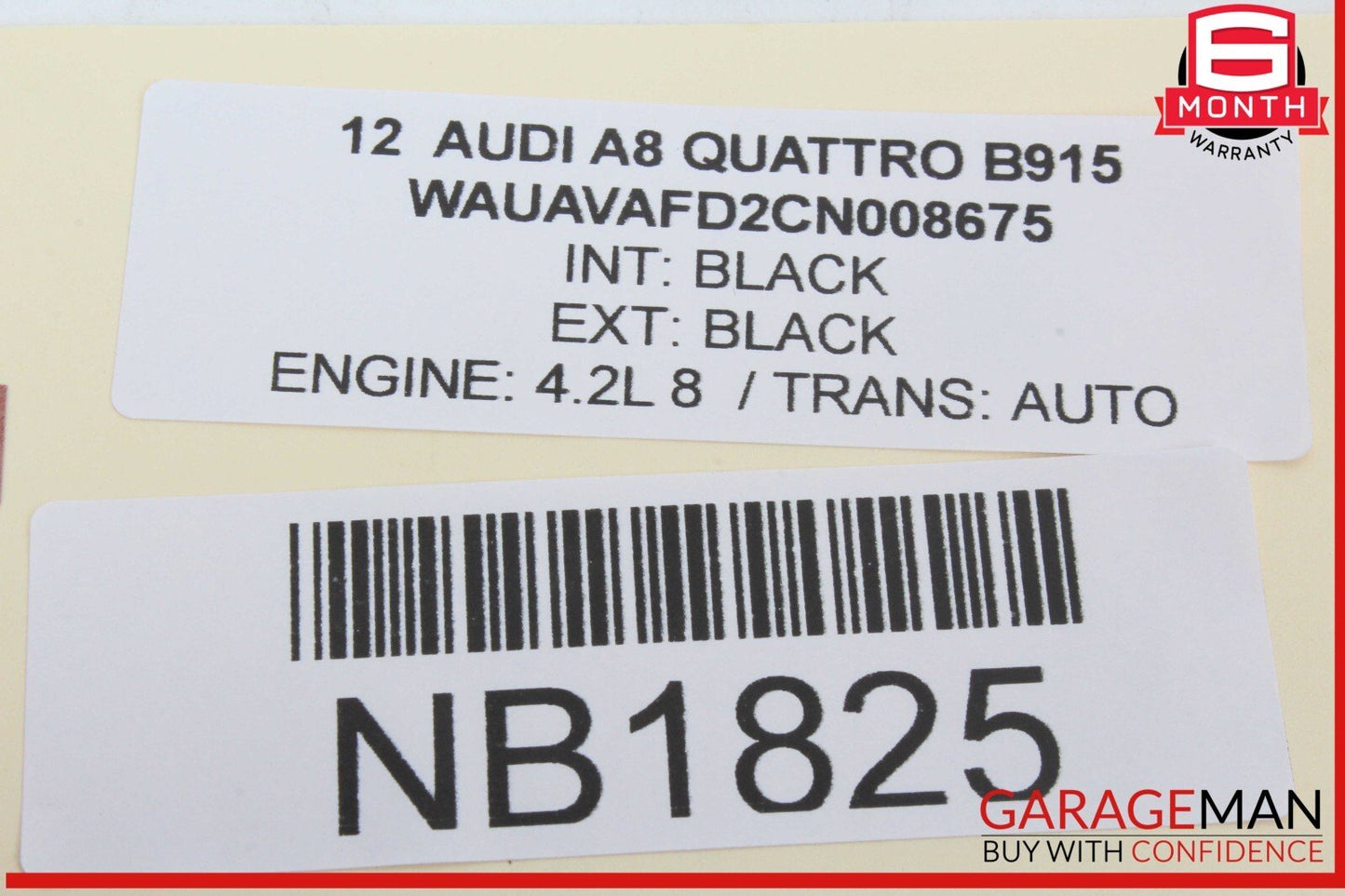 11-14 Audi A8 Quattro Driver Assist Parking Control Module 4H0907441A OEM