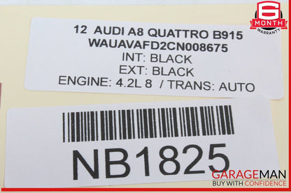 11-14 Audi A8 Quattro Driver Assist Parking Control Module 4H0907441A OEM