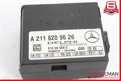 03-06 Mercedes W211 E500 E320 Anti Theft Alarm Control Module 2118209626 OEM