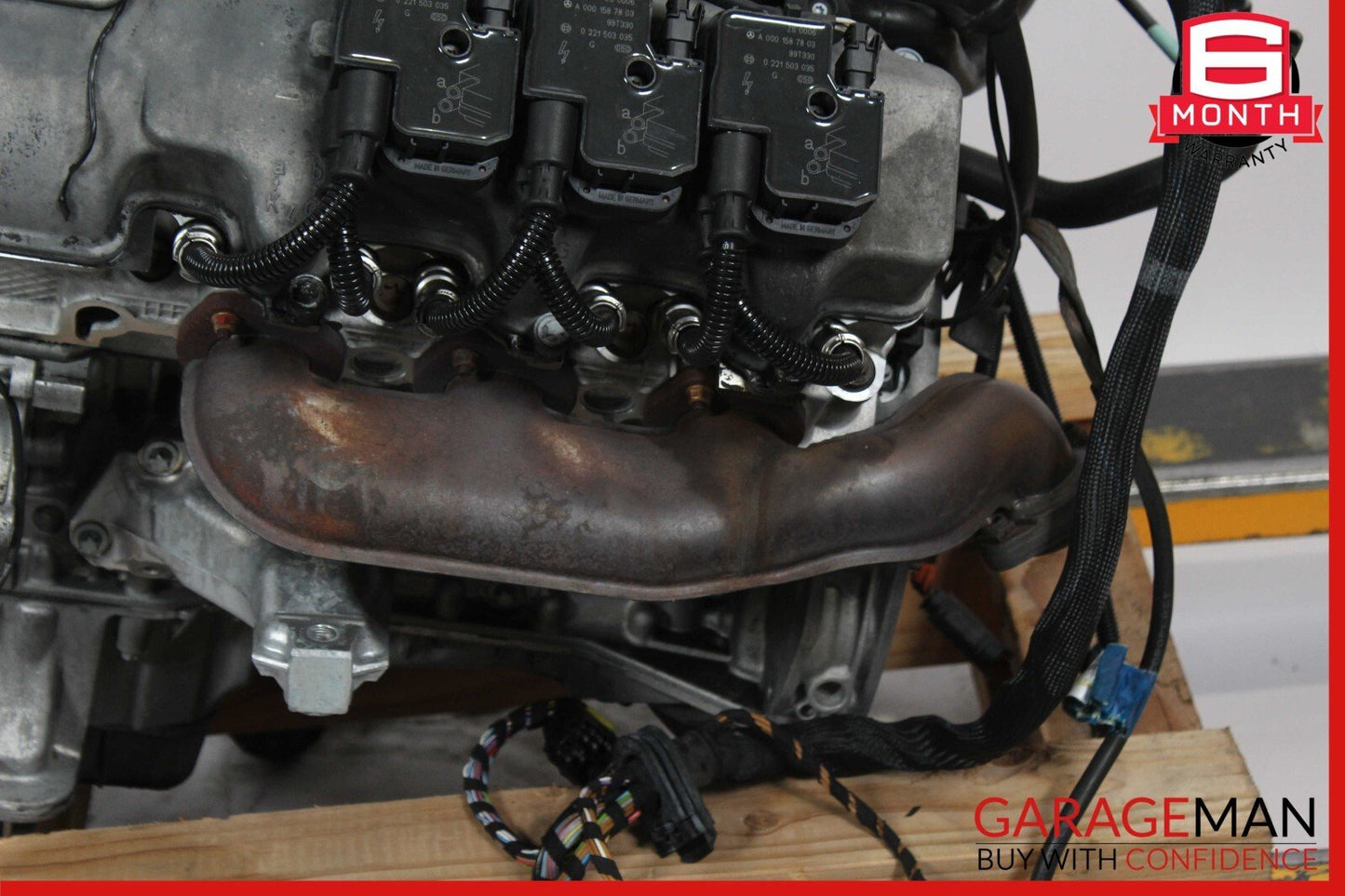 98-02 Mercedes W163 ML320 CLK320 E320 3.2L V6 Engine Motor Block Assembly 183k