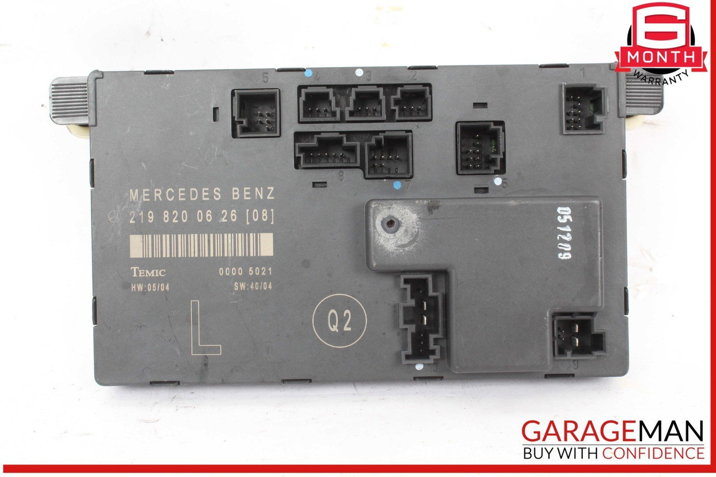 06-11 Mercedes W219 CLS500 Front Left Driver Side Door Control Module OEM