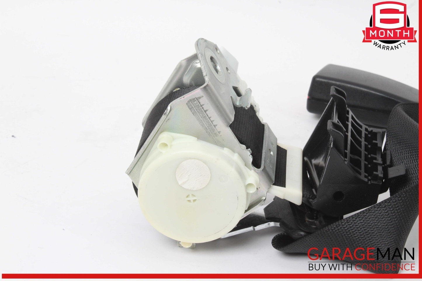 07-13 Mercedes W221 S400 S63 Rear Center Seat Belt Retractor Buckle Black OEM