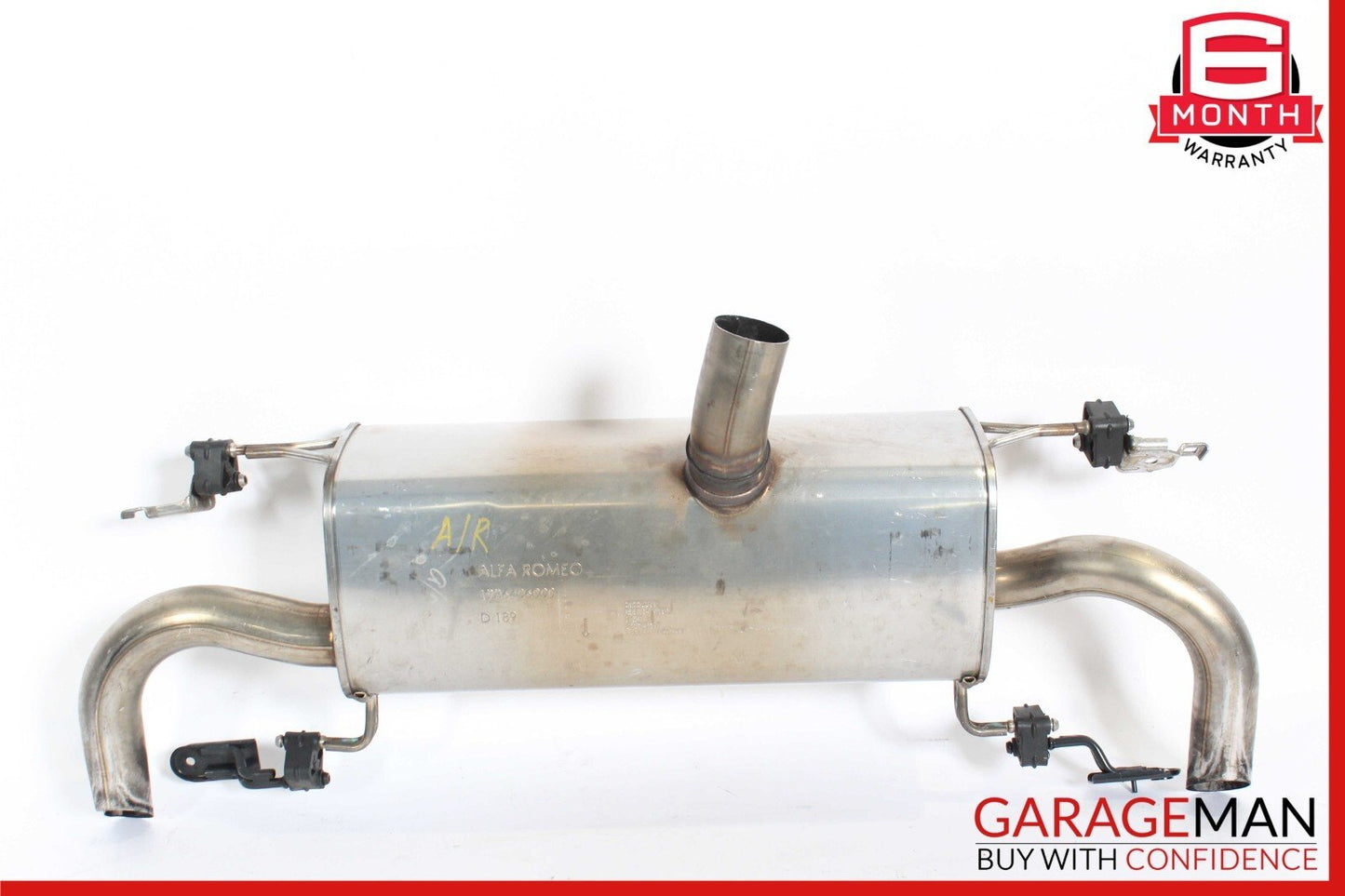 17-23 Alfa Romeo Stelvio Giulia 2.0L Rear Exhaust Muffler System 1936406000 OEM
