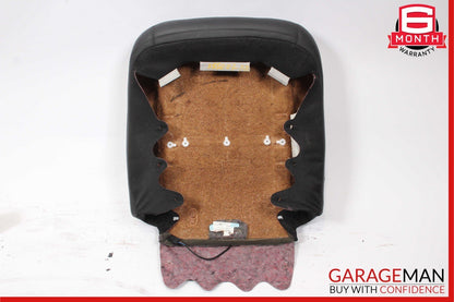 07-09 Mercedes W221 S550 Front Right Passenger Upper Seat Cushion Cover Black