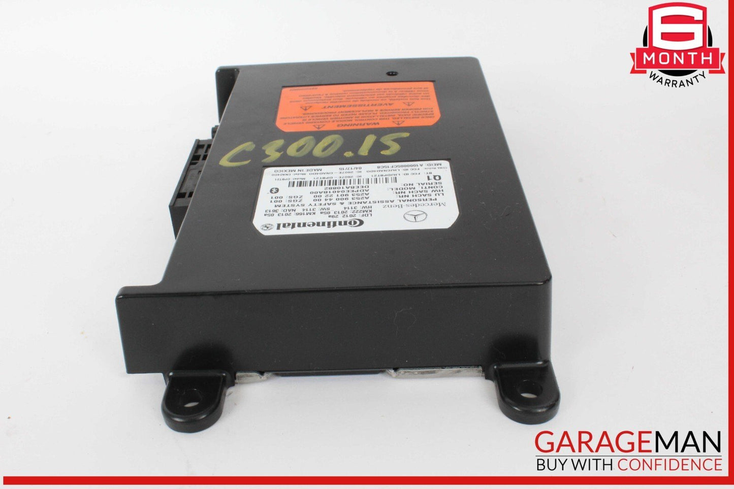 10-20 Mercedes W205 C300 C400 GLA250 SL400 Communication Control Module