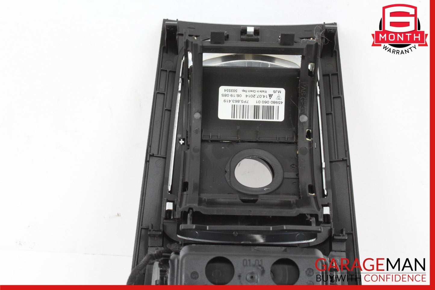 11-18 Porsche Cayenne 958 Center Console Shifter Trim Bezel OEM