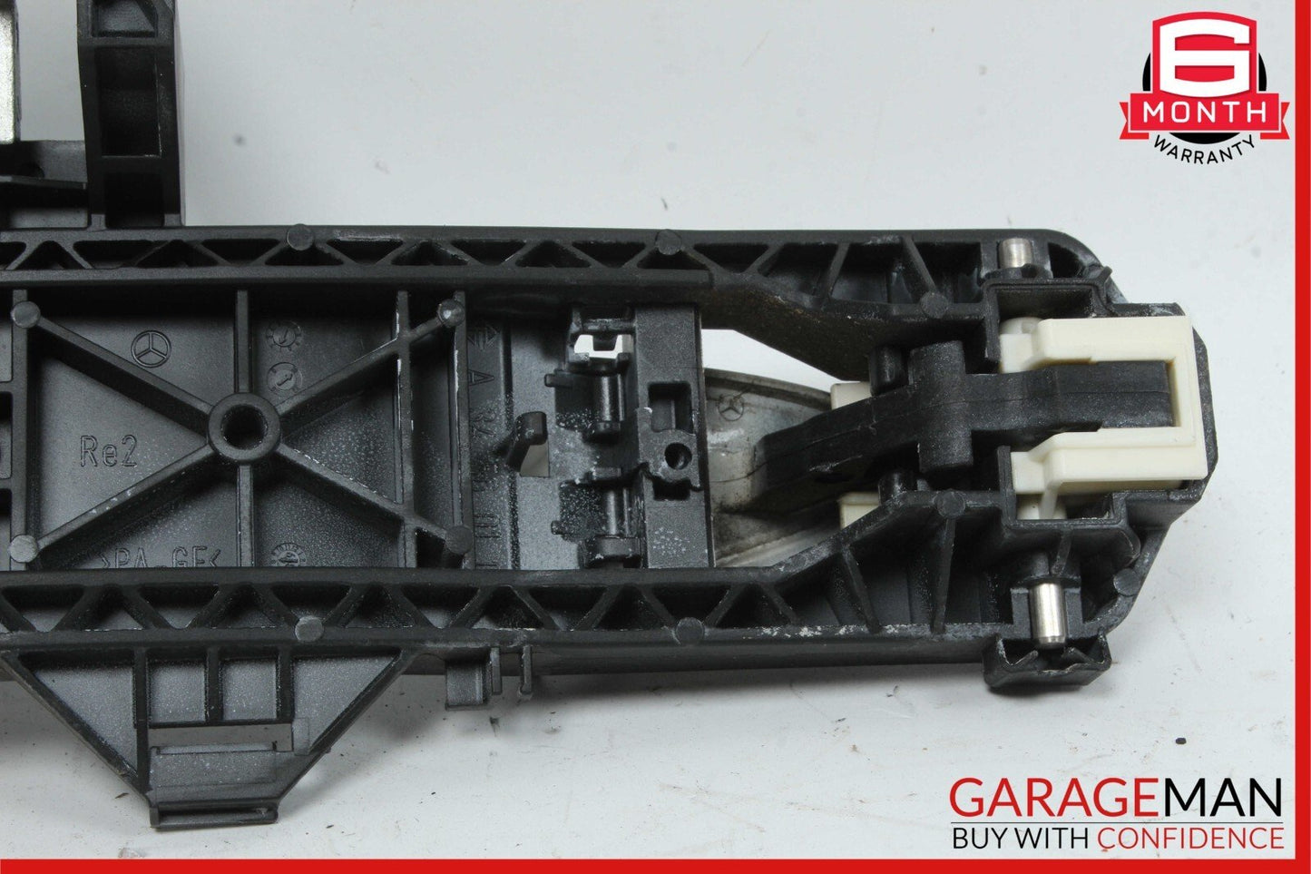 08-11 Mercedes W204 C350 C300 Right Side Exterior Door Handle Rear / Front White