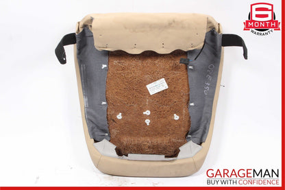 07-09 Mercedes W211 E320 Front Right / Left Top Upper Seat Cushion Cover Brown