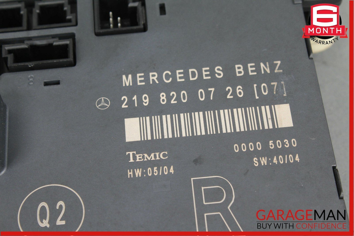 06-11 Mercedes W219 CLS55 Front Right Passenger Door Control Module OEM