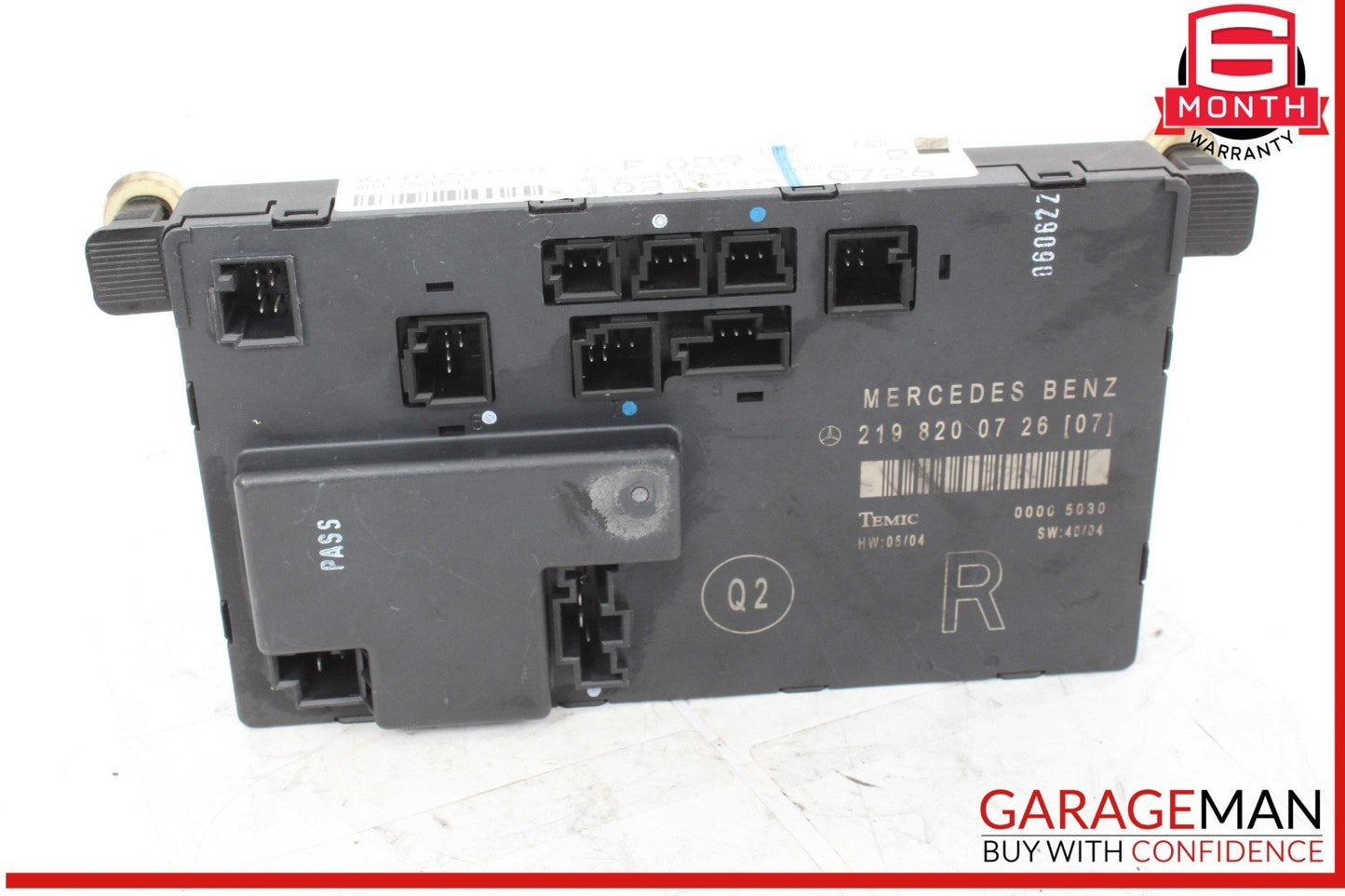 06-11 Mercedes W219 CLS550 CLS500 Front Right Door Control Module 2198200726 OEM