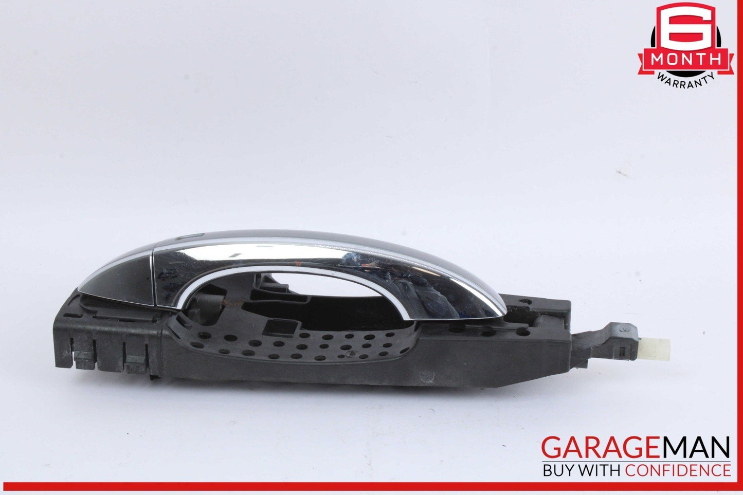 12-18 Audi A7 A6 Rear Left Driver Side Exterior Door Handle Silver 4H0837885 OEM