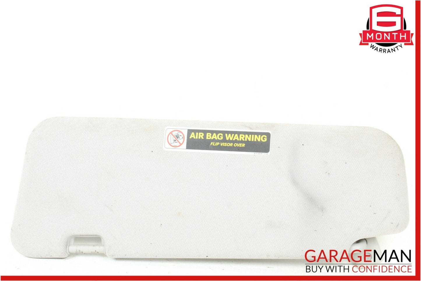 06-11 Mercedes W219 CLS500 Front Right Side Sunvisor Sun Visor Shade Gray OEM