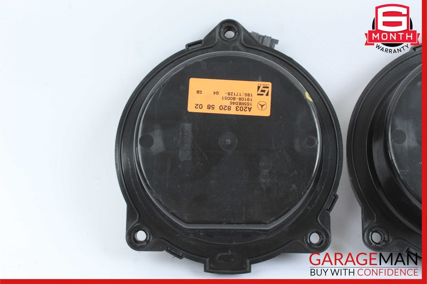 03-09 Mercedes W209 CLK350 C350 Rear Door Audio Sound Speaker Set of 2 Pc OEM