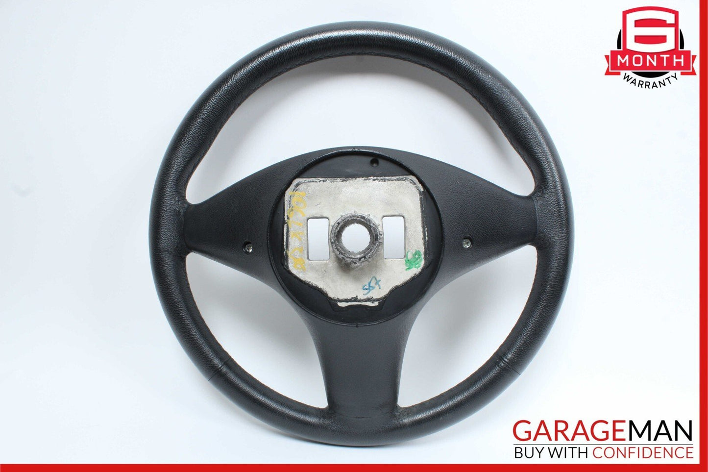 08-12 Mercedes X204 GLK350 C280 C300 3 Spoke Steering Wheel 2044601203 Black OEM