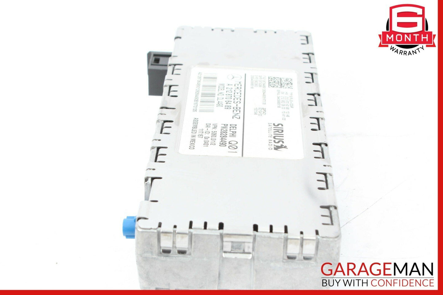 12-14 Mercedes R172 SLK350 CLS500 Sirius Satellite Radio Receiver Control Module