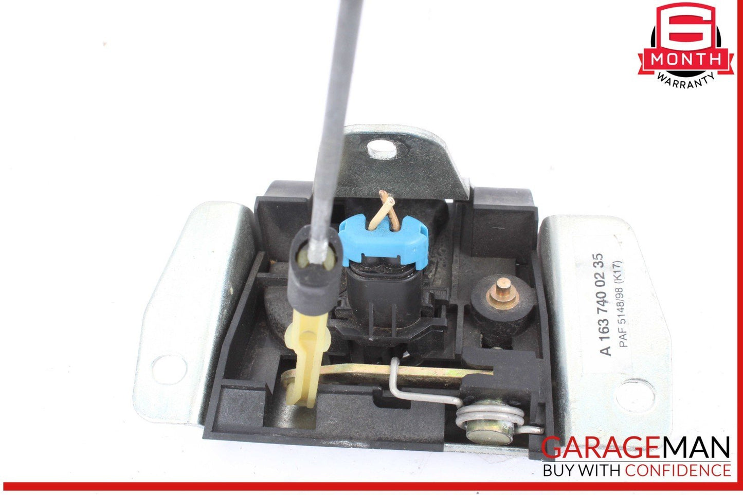 98-05 Mercedes W163 ML320 ML55 AMG Rear Trunk Lid Lock Latch Actuator