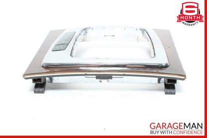 08-14 Mercedes W204 C250 C350 E350 Center Console Shift Shifter Bezel Trim OEM