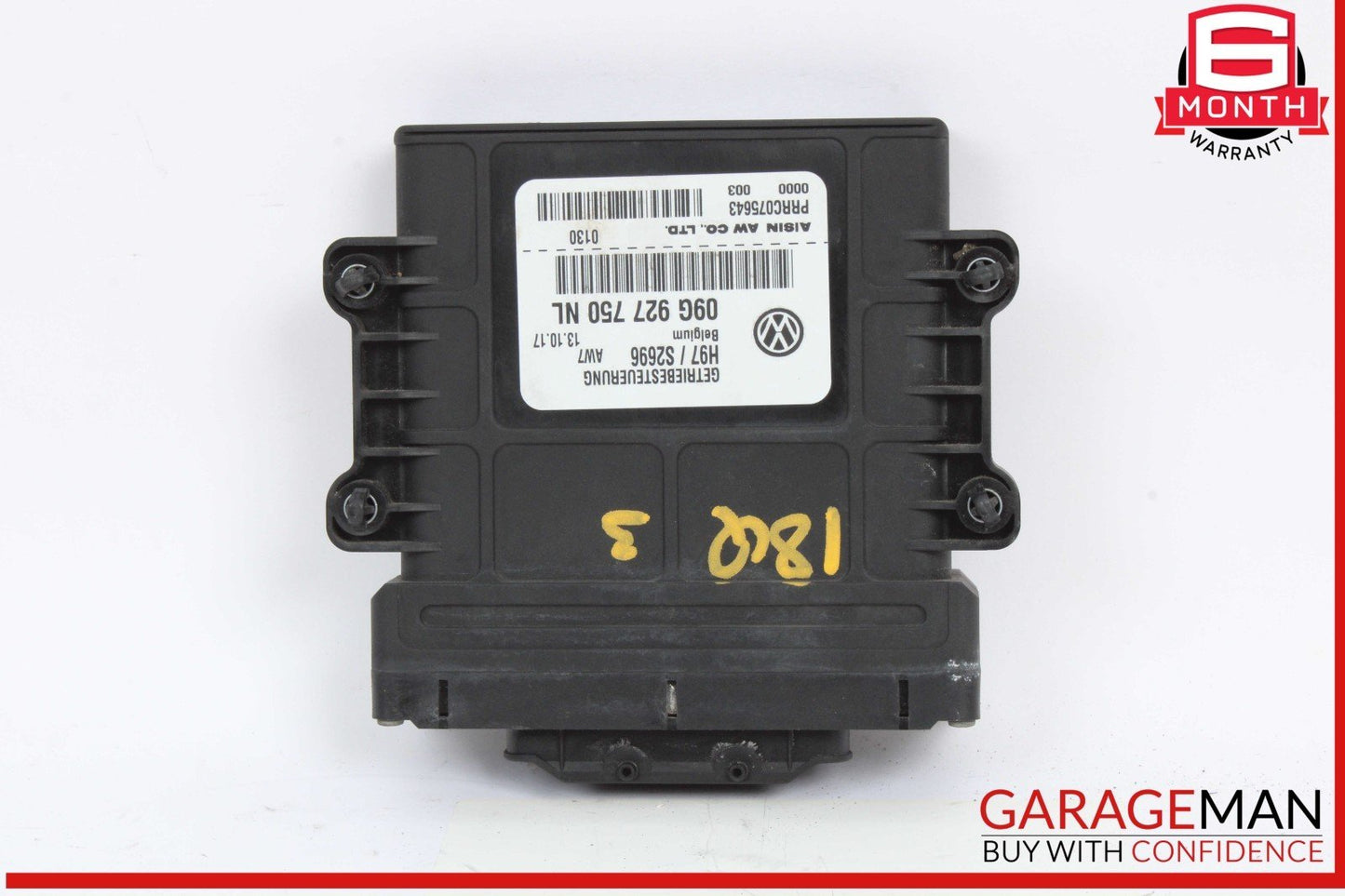 15-18 Audi Q3 Automatic Transmission Control Module TCU TCM 09G927750NL OEM