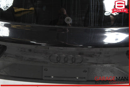 17-19 Audi Q7 Trunk Lid Liftgate Tailgate Hatch Shell Black OEM