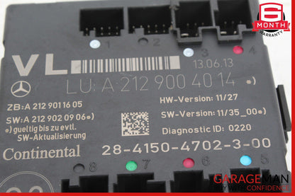 08-18 Mercedes C350 SLK250 CLS550 C250 E400 Front Left Door Controller Module