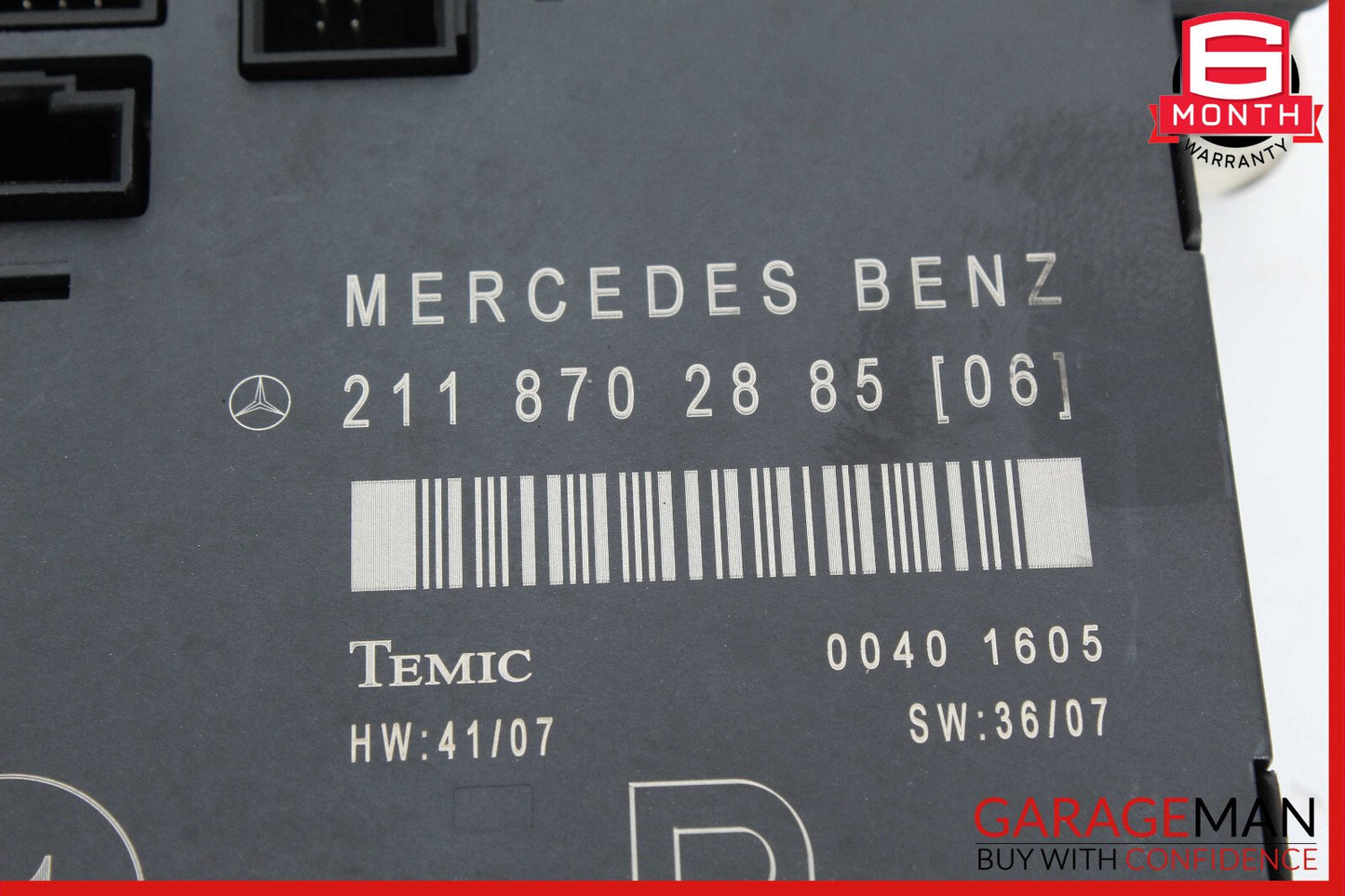 03-09 Mercedes W211 E350 E550 Front Right Passenger Door Control Module OEM