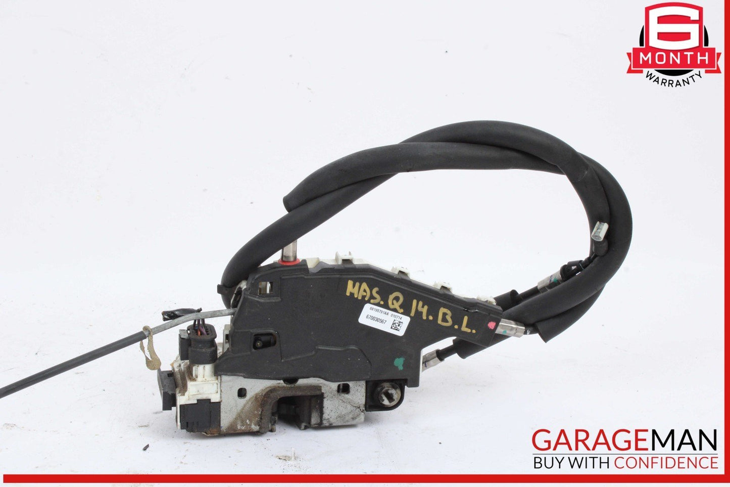 14-17 Maserati Quattroporte S Rear Left Driver Side Door Lock Latch Actuator OEM
