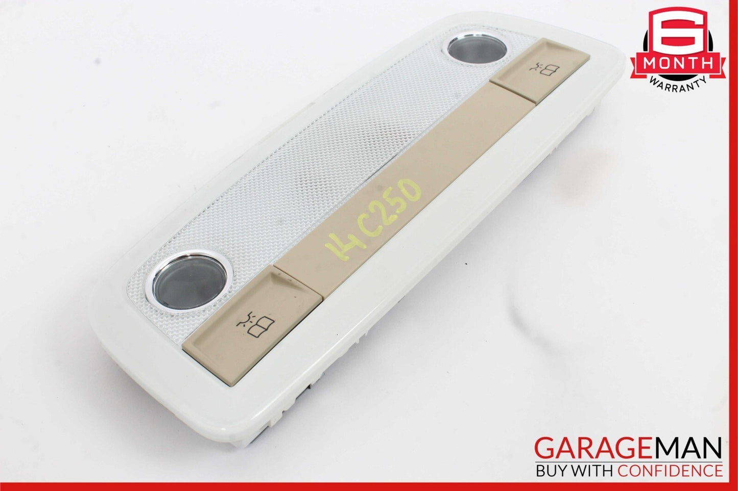 08-21 Mercedes C250 GLA250 A220 Rear Overhead Dome Light Reading Map Lamp Beige
