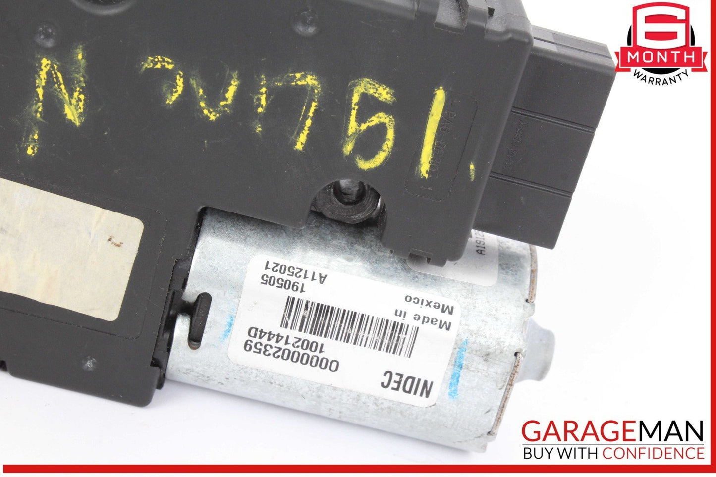 19-23 Lincolng Nautilus Sunroof Sun Roof Moon Roof Moonroof Motor 10021444D OEM