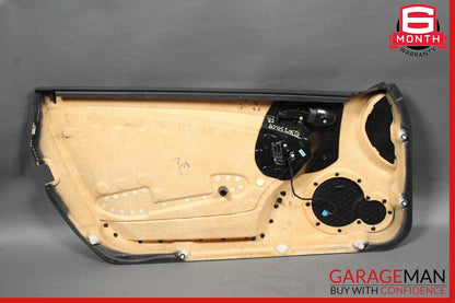 05-11 Mercedes R171 SLK350 Front Right Side Interior Door Panel Trim Cover Black