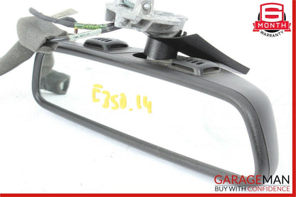 10-16 Mercedes W212 E350 E400 Coupe Interior Rear View Mirror Black 2048104217