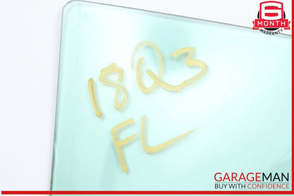 15-18 Audi Q3 Quattro Front Left Driver Side Door Window Glass 43R00082 OEM