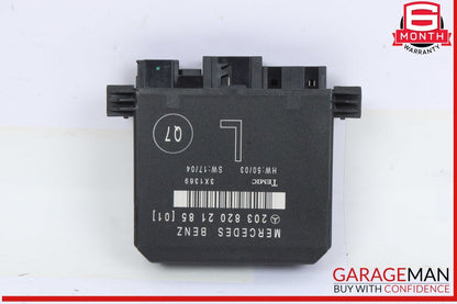 01-07 Mercedes W203 C230 C350 Rear Left Side Door Control Module 2038202185 OEM