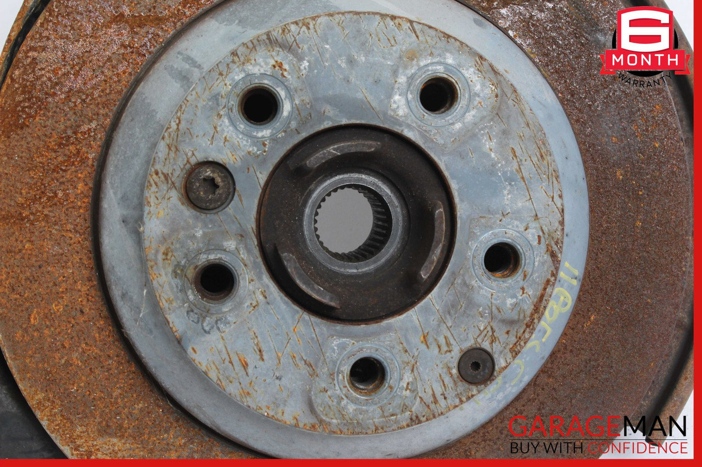 11-17 Porsche Cayenne 958 Rear Right Passenger Side Wheel Spindle Knuckle Hub