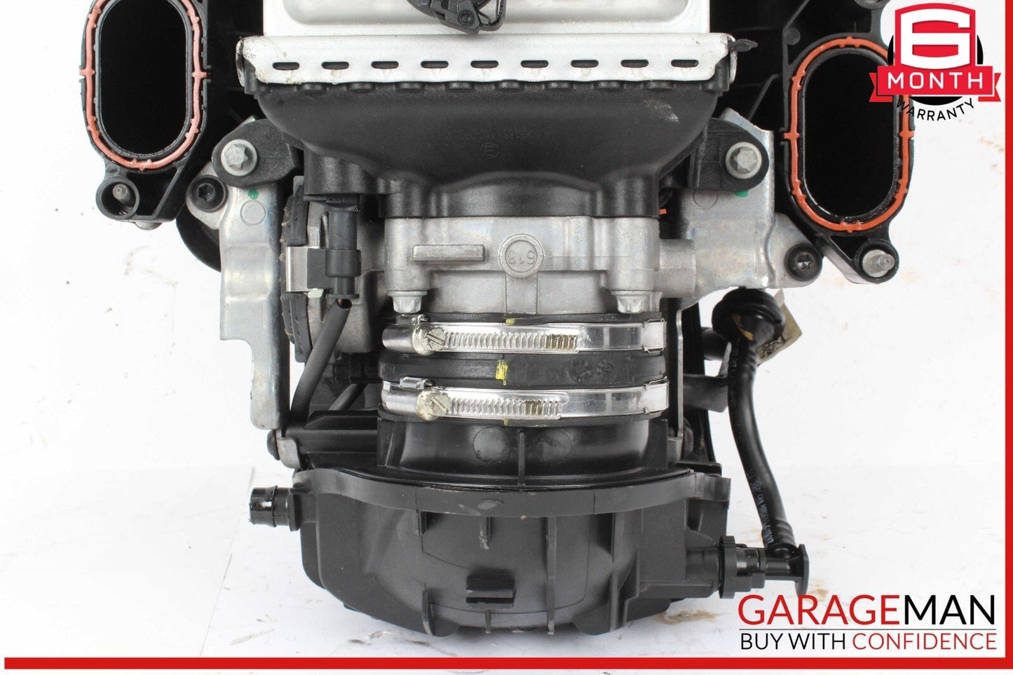 Mercedes X166 GL450 Air Intake Manifold Distributor Engine Intercooler Assembly