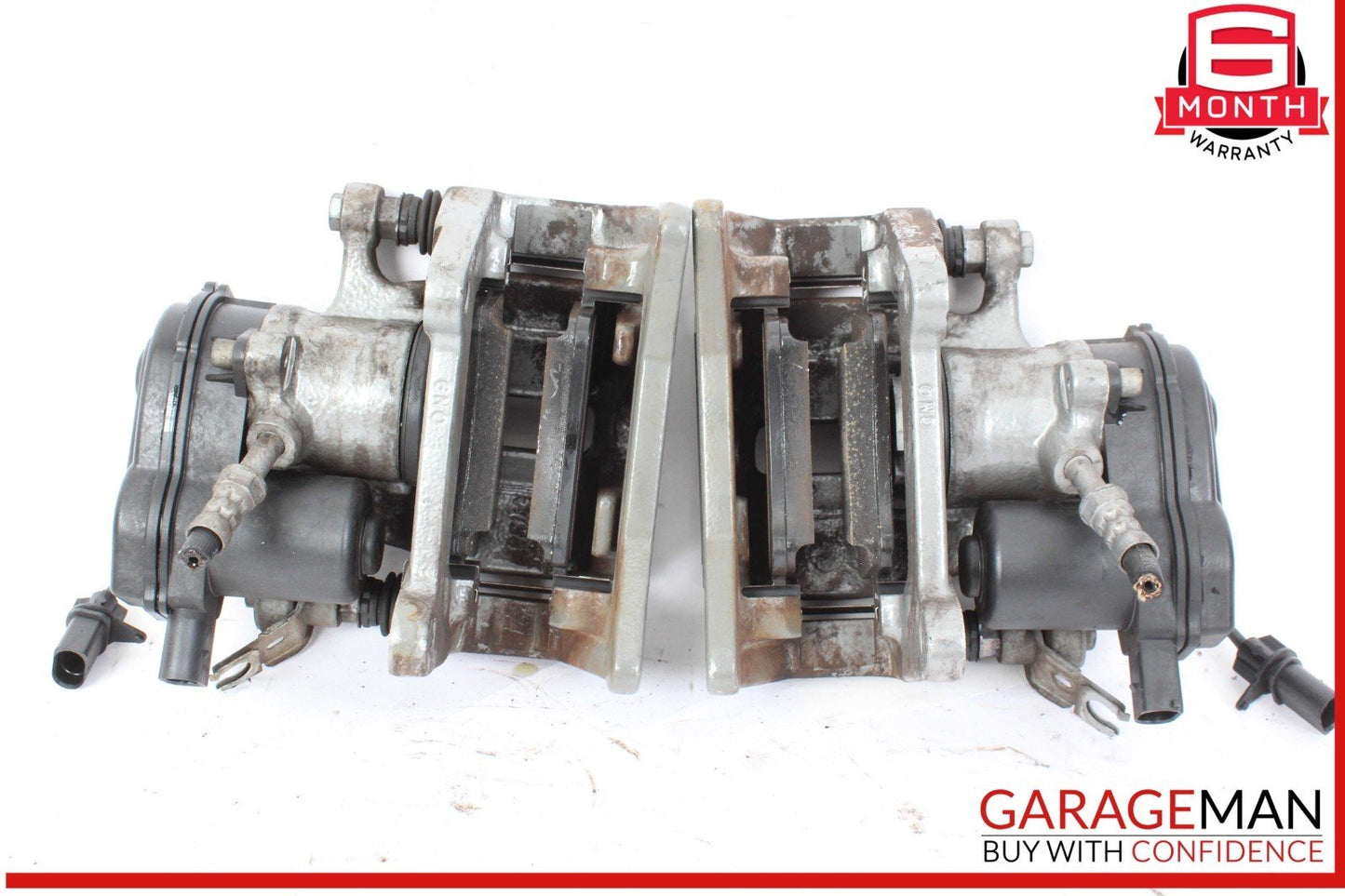15-20 Porsche Macan 95B Rear Right and Left Side Brake Caliper Calipers Set of 2