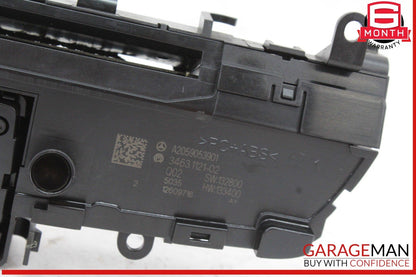 15-18 Mercedes W205 C300 Front Center Dash Hazard Control Switch w/ Clock OEM
