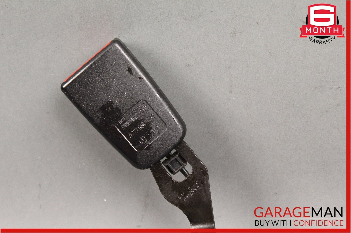 10-13 Mercedes W221 S63 Rear Left Seatbelt Seat Belt Buckle OEM