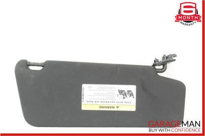 08-14 Mercedes W204 C250 C300 Front Left Side Sun Visor Sunvisor Shade Black OEM